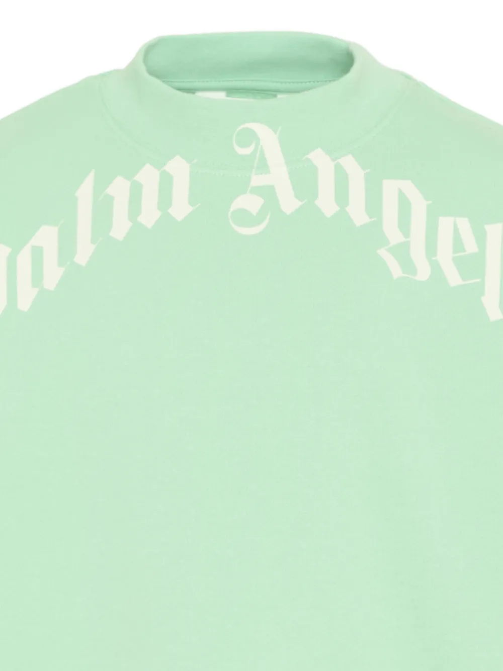Palm Angels Kids Sweater met logoprint Groen