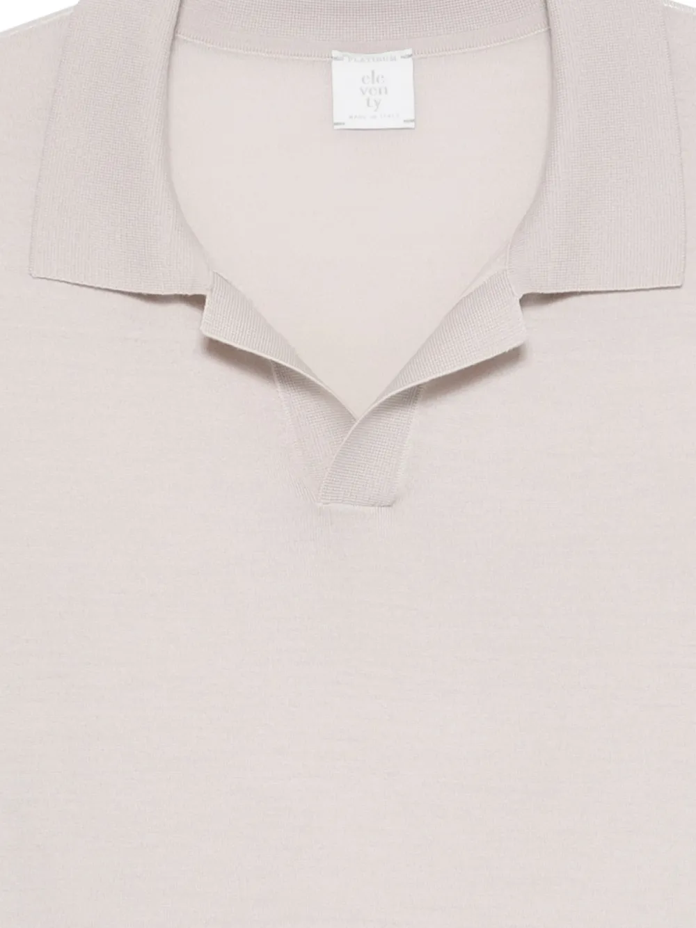 Eleventy T-shirt met korte mouwen Beige