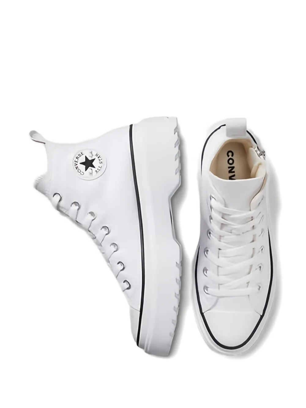 Converse Kids Chuck Taylor All Star Lugged Lift Platform sneakers Wit