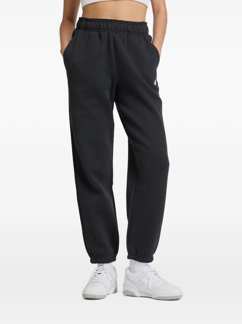 New Balance logo-detail track pants - Nero