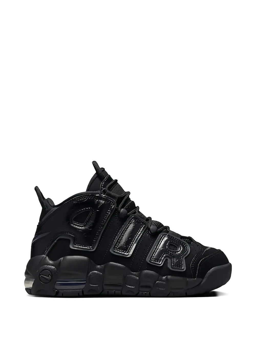 Nike Kids Air More Uptempo GS sneakers Zwart