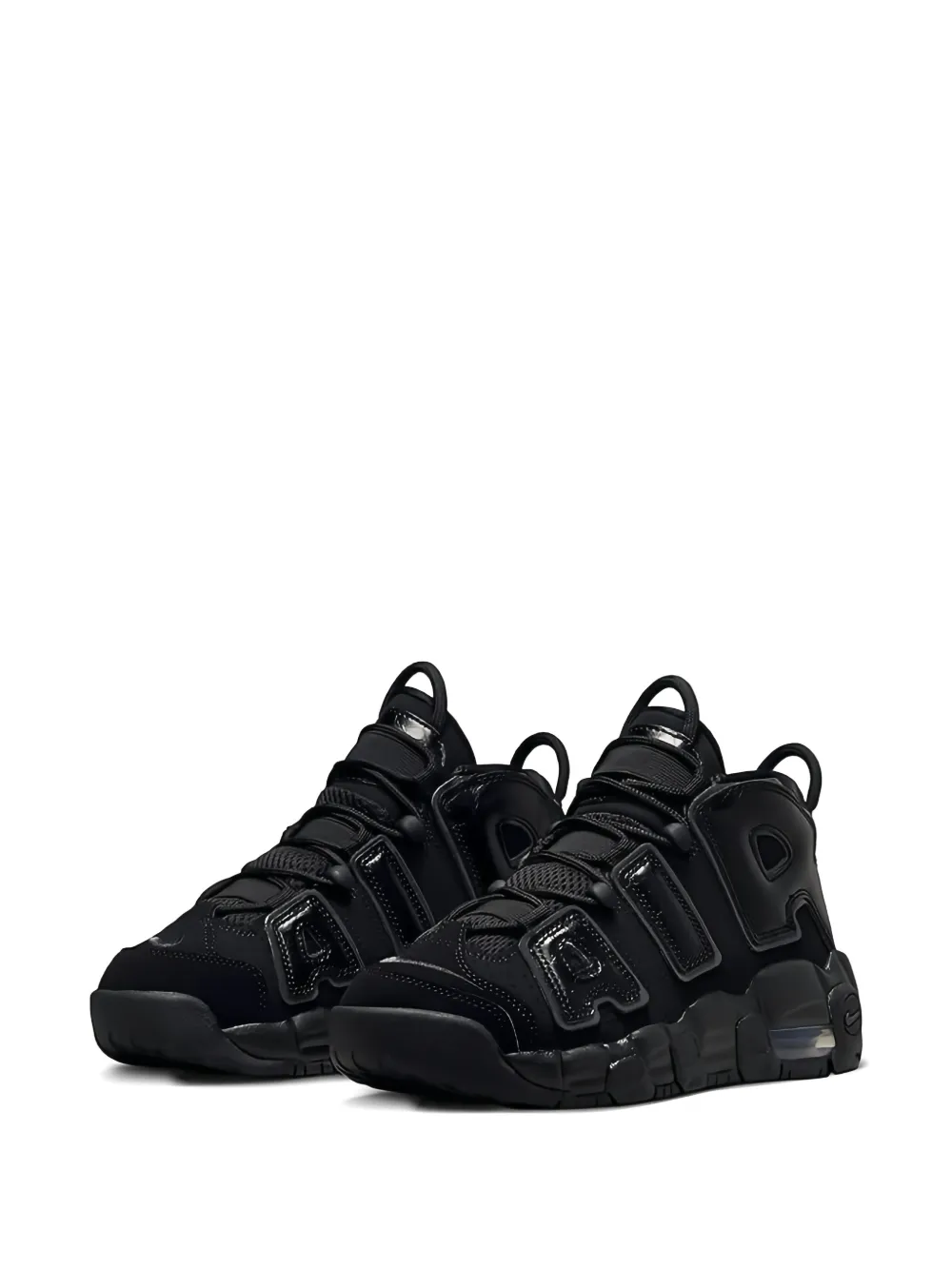 Nike Kids Air More Uptempo GS sneakers Zwart