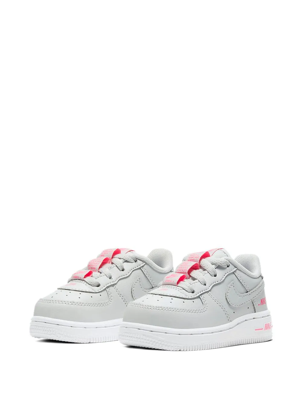 Nike Kids Air Force 1 low-top sneakers Grijs