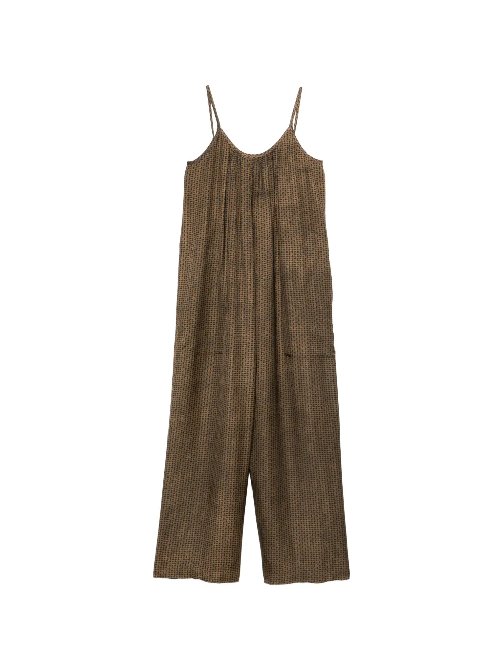 Uma Wang sleeveless jumpsuit - Marrone