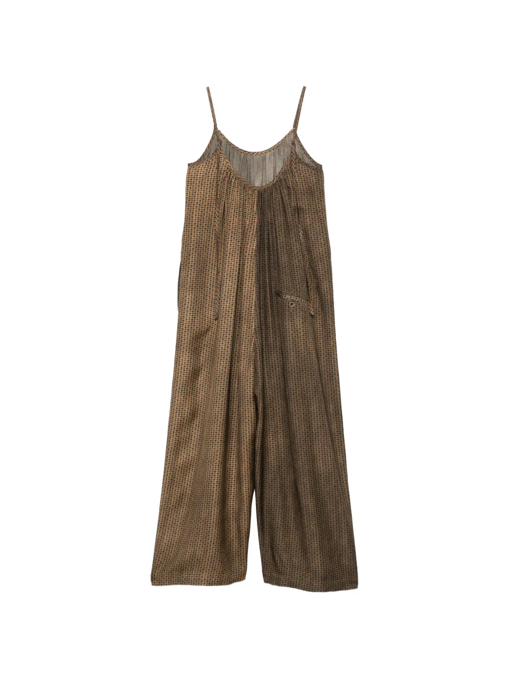 Uma Wang Paul jumpsuit met ceintuur Bruin