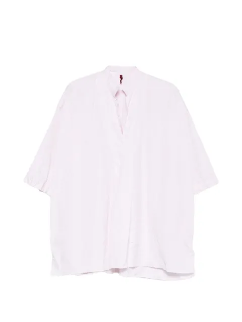 Daniela Gregis striped V-neck shirt