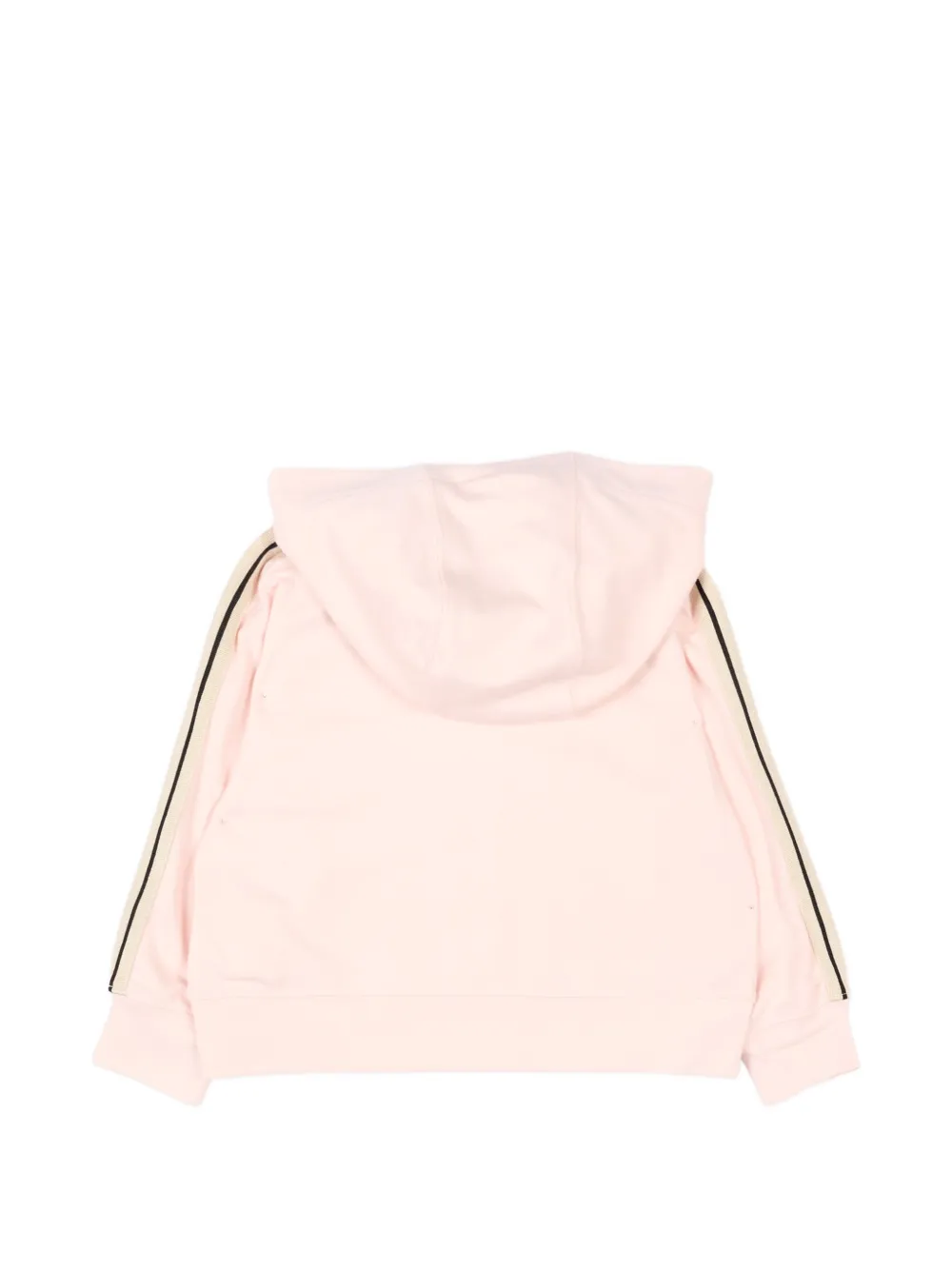 Palm Angels Kids Hoodie met gestreept detail Roze
