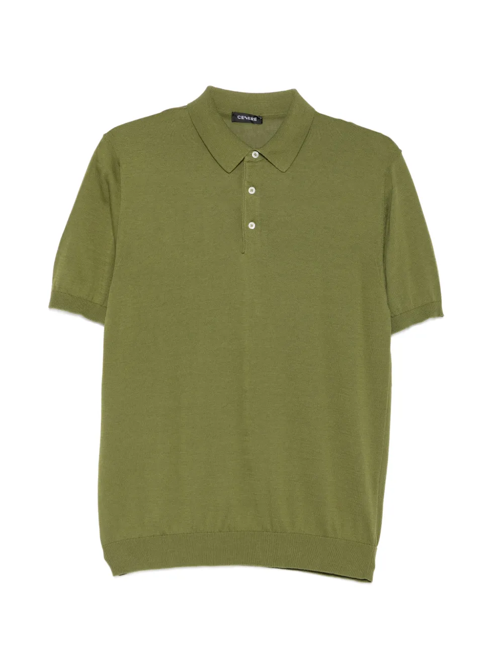 Cenere GB cotton polo shirt - Verde