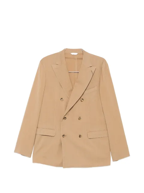 Boglioli double-breasted peak-lapel blazer