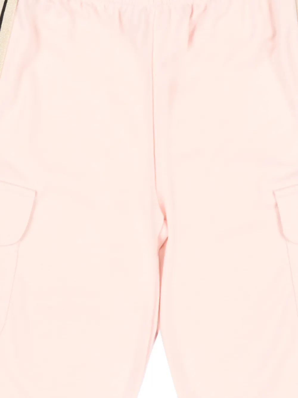 Palm Angels Kids Cargo trainingsbroek met streepdetail Roze
