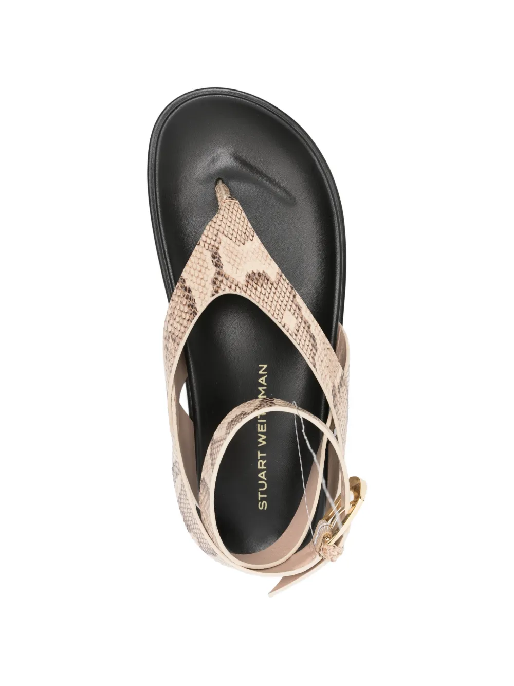 Stuart Weitzman Marykate sandalen met gesp Beige