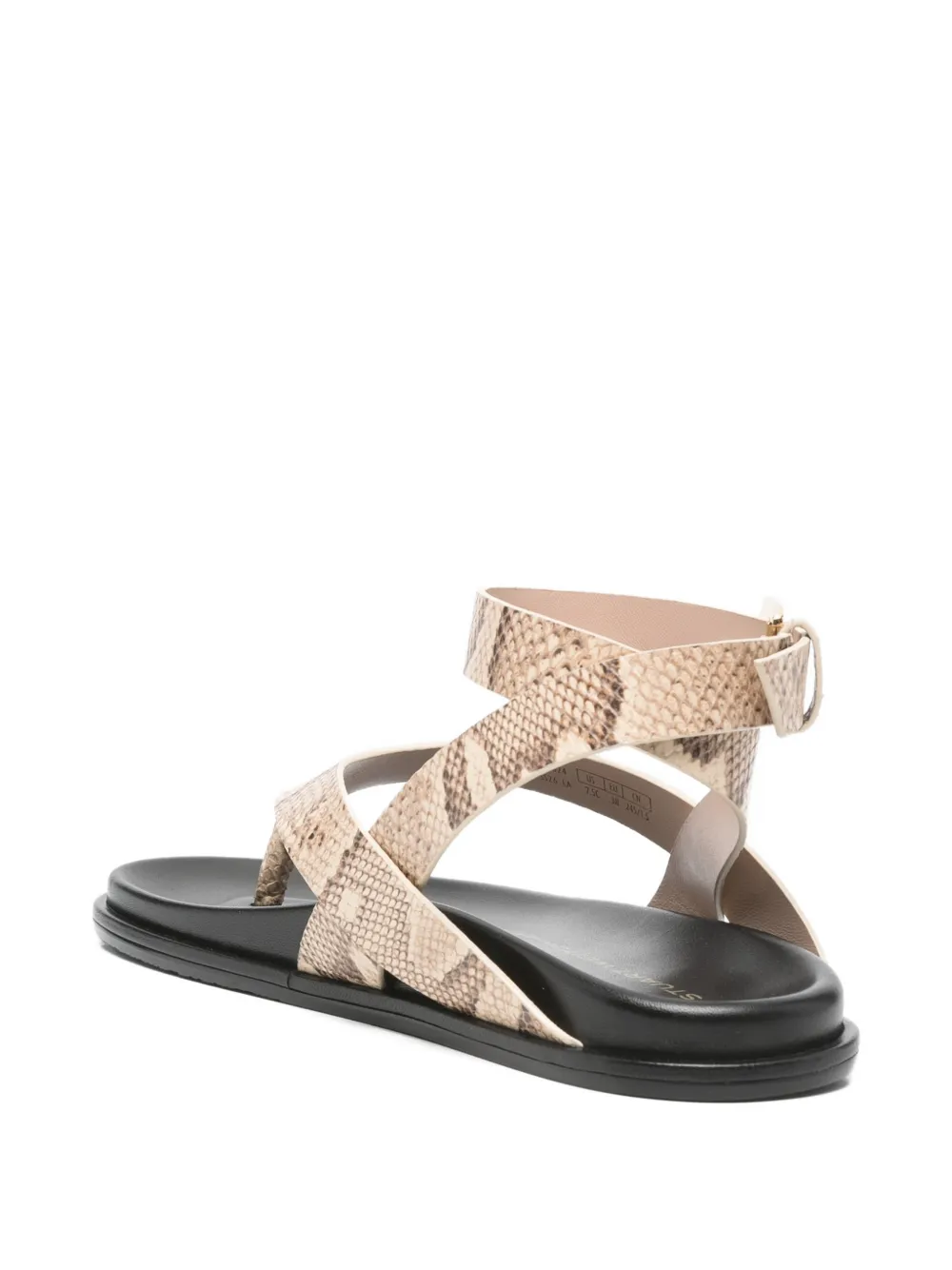 Stuart Weitzman Marykate sandalen met gesp Beige