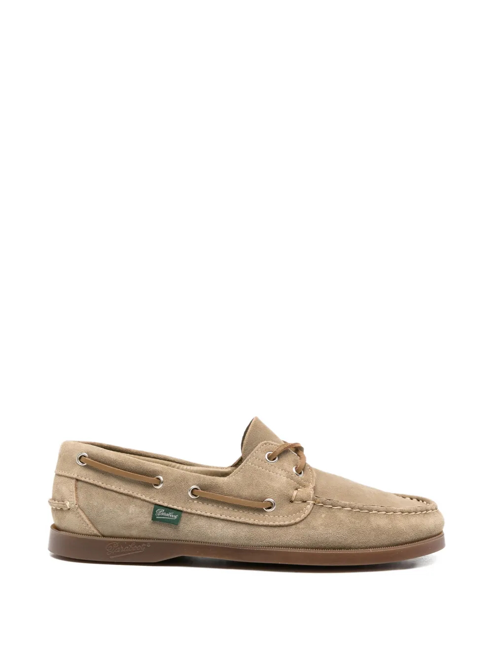 Paraboot suede boat shoes Beige