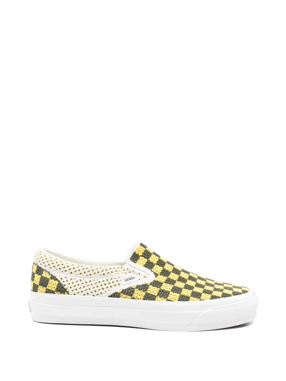 Vans checkerboard-pattern slip-on sneakers - Nero