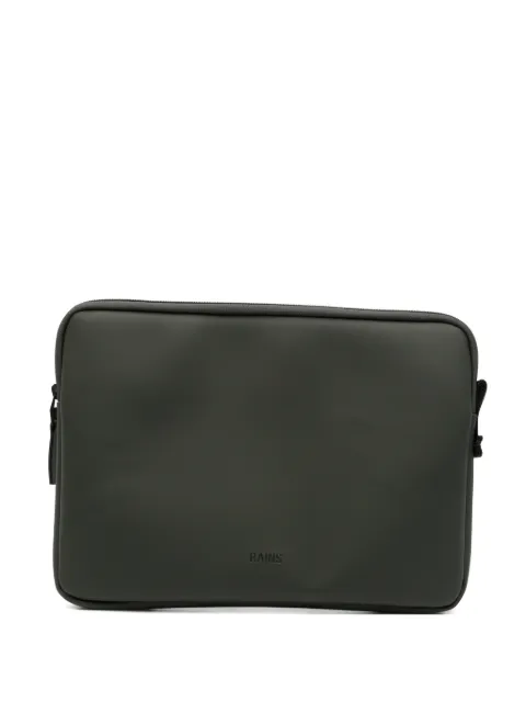 Rains zip-fastening laptop bag
