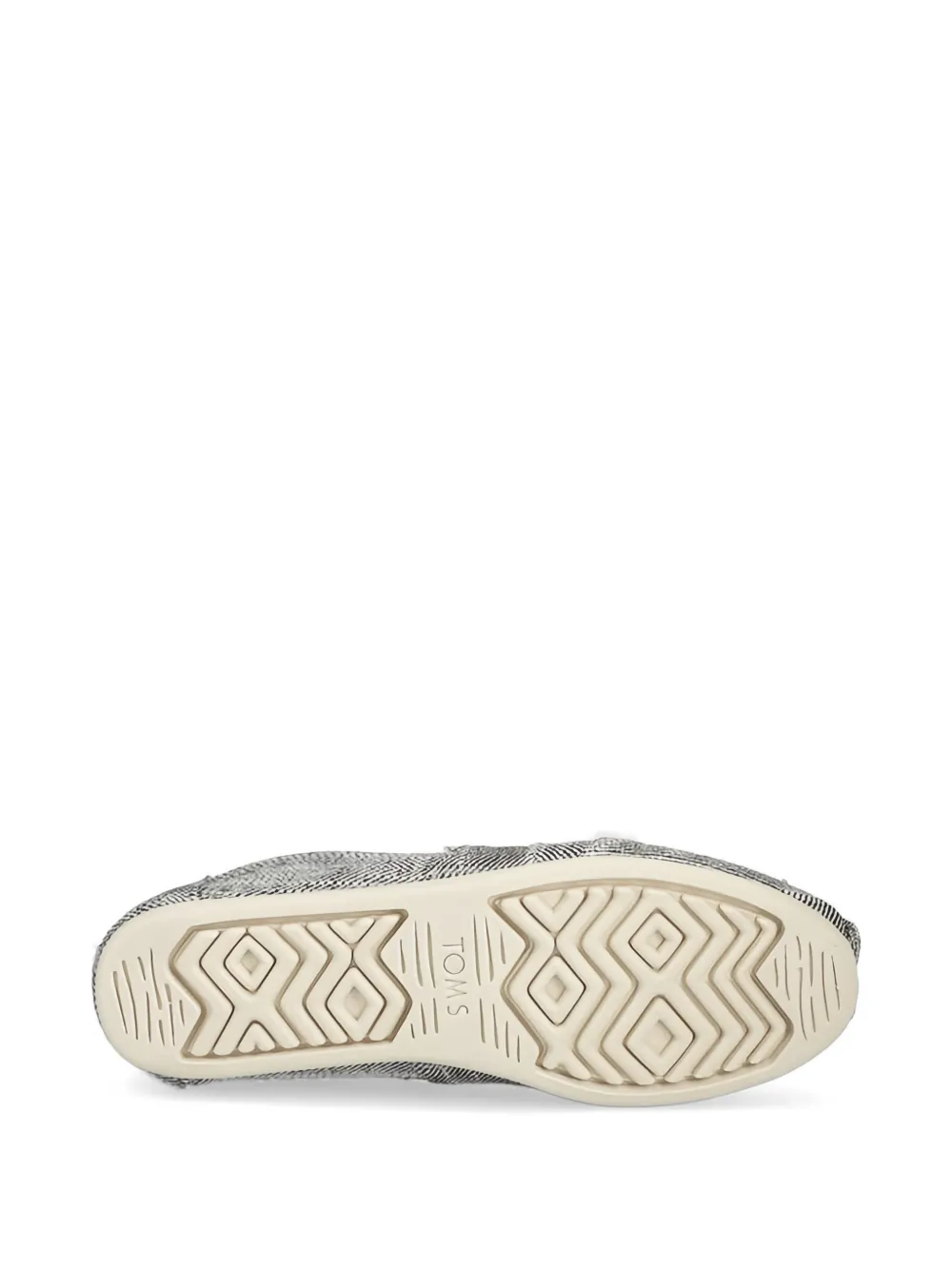 Toms herringbone-pattern espadrilles Zwart