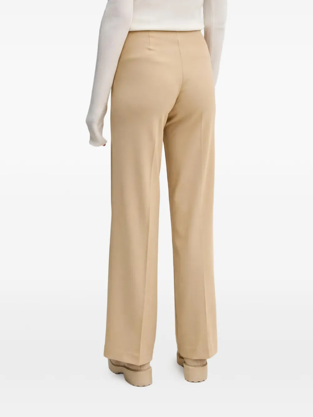  Benetton Pantalones Rectos - Neutro 