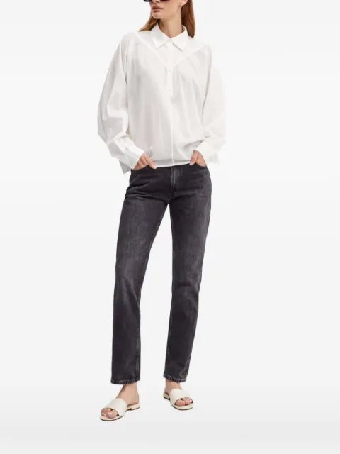 Sisley balloon-sleeves blouse