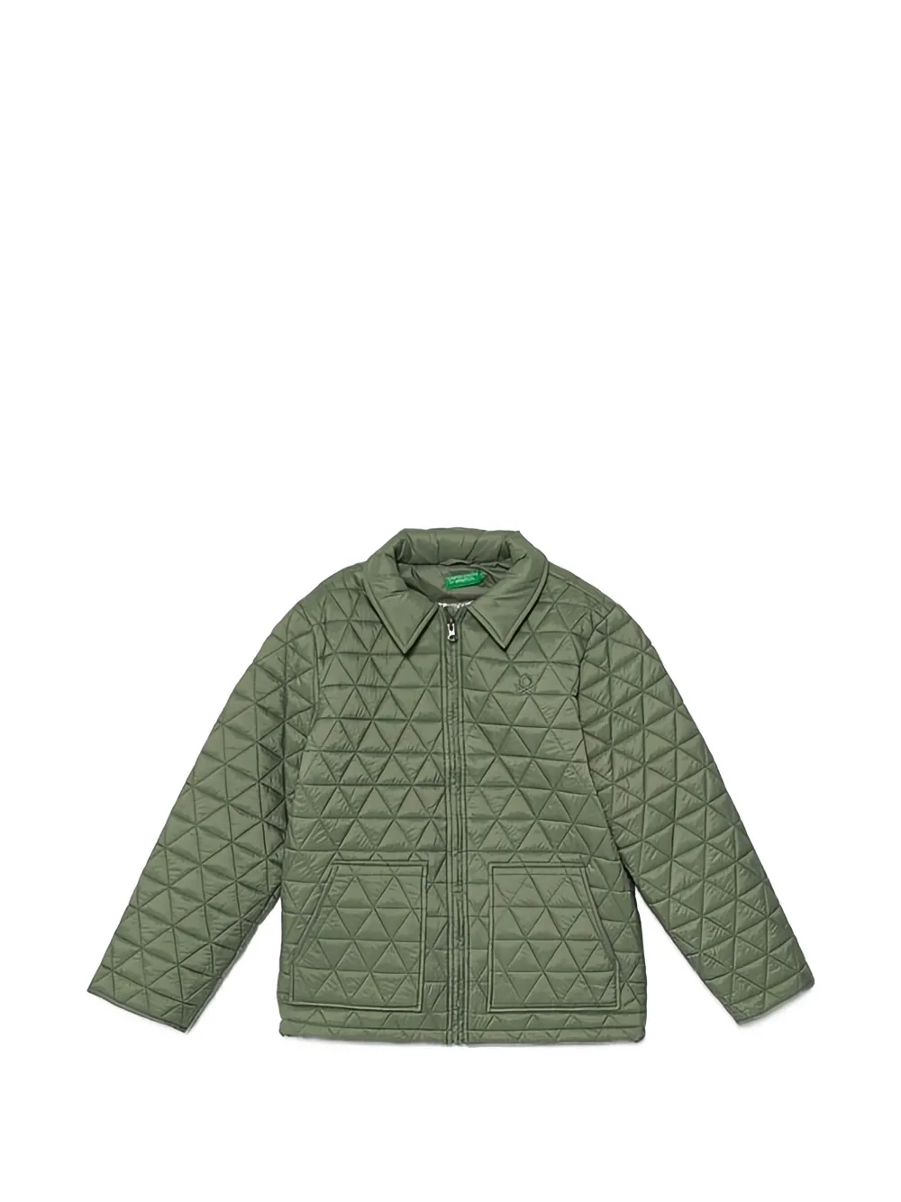 Benetton quilted jacket - Verde