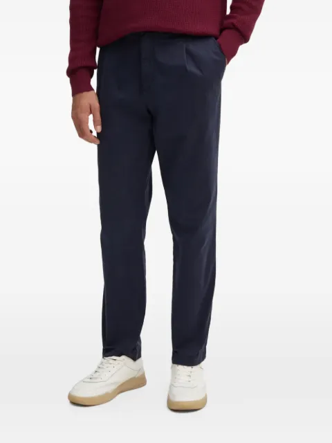 Benetton pleated straight-leg trousers