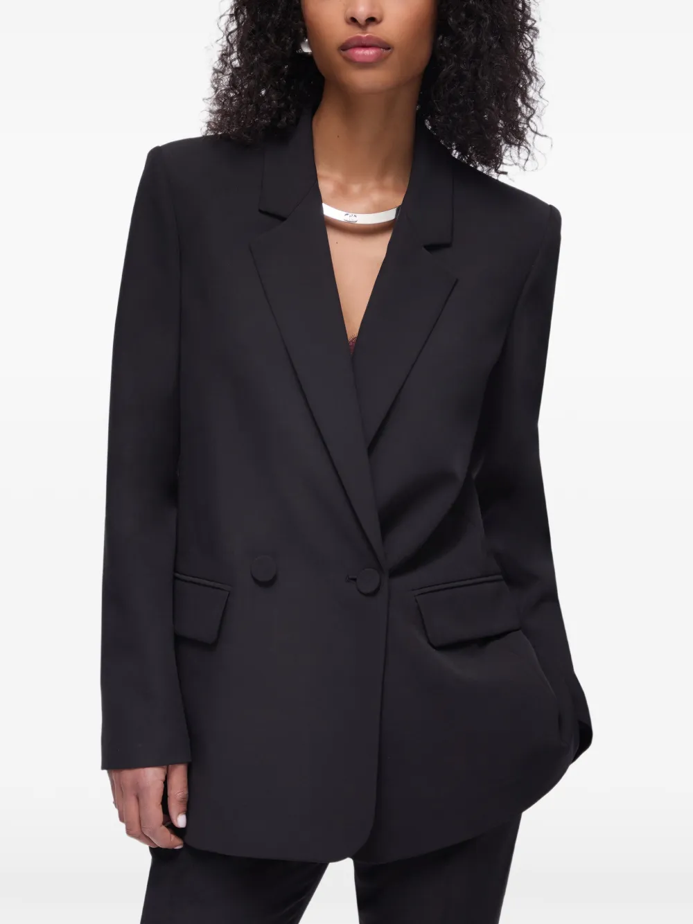 LIU JO Blazer met ceintuur Zwart