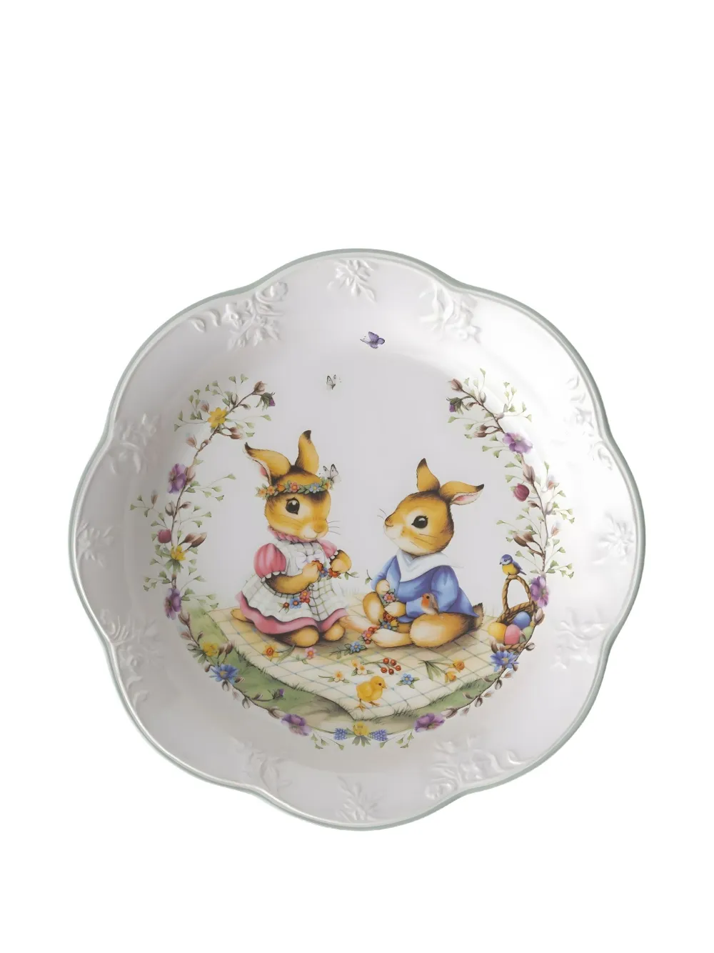 Villeroy & Boch Spring Fantasy bowl (25cm) - Bianco