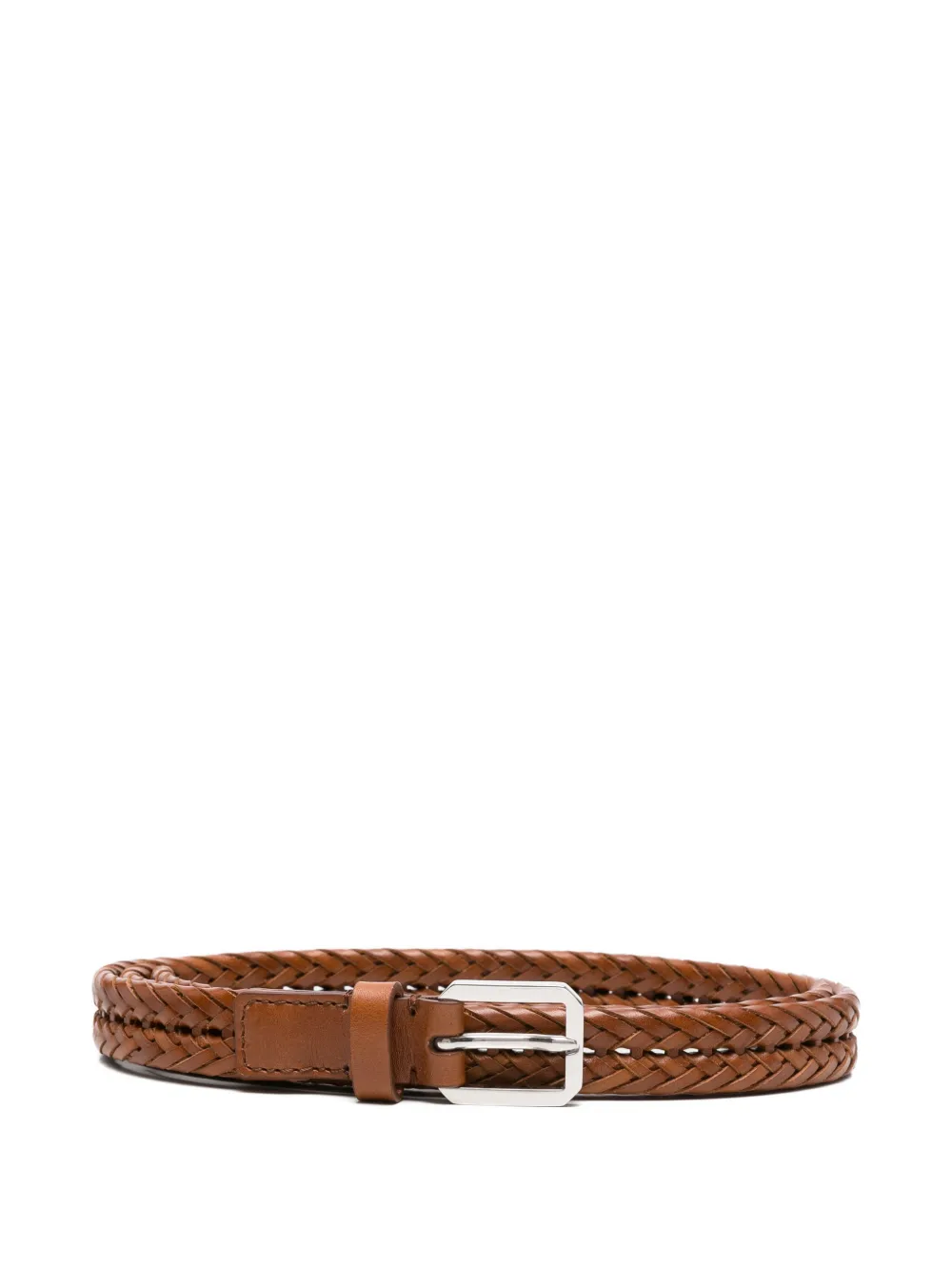 TOM FORD braided-leather belt - Toni neutri