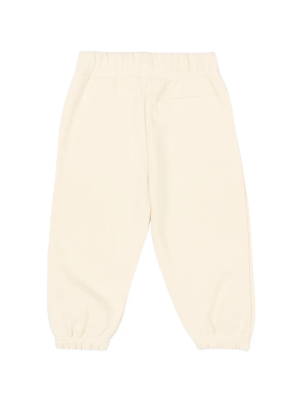 Palm Angels Kids Katoenen trainingsbroek Beige