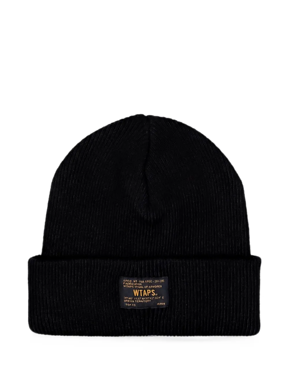 WTAPS FGZ 골지 비니 | 블랙 | Image 1