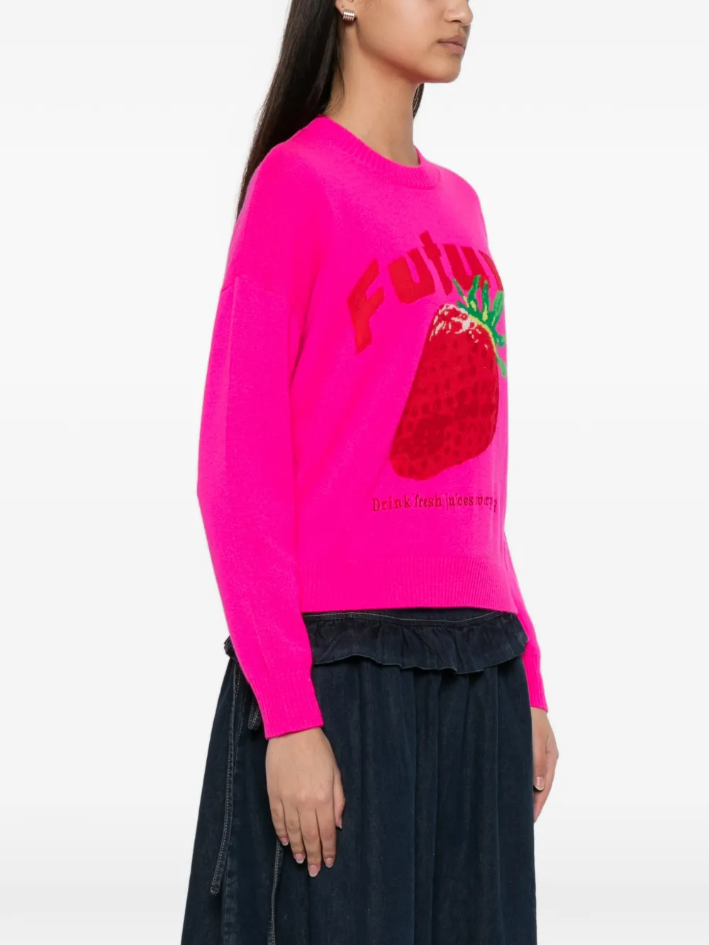  From Future Jersey De Manga Larga - Rosa 
