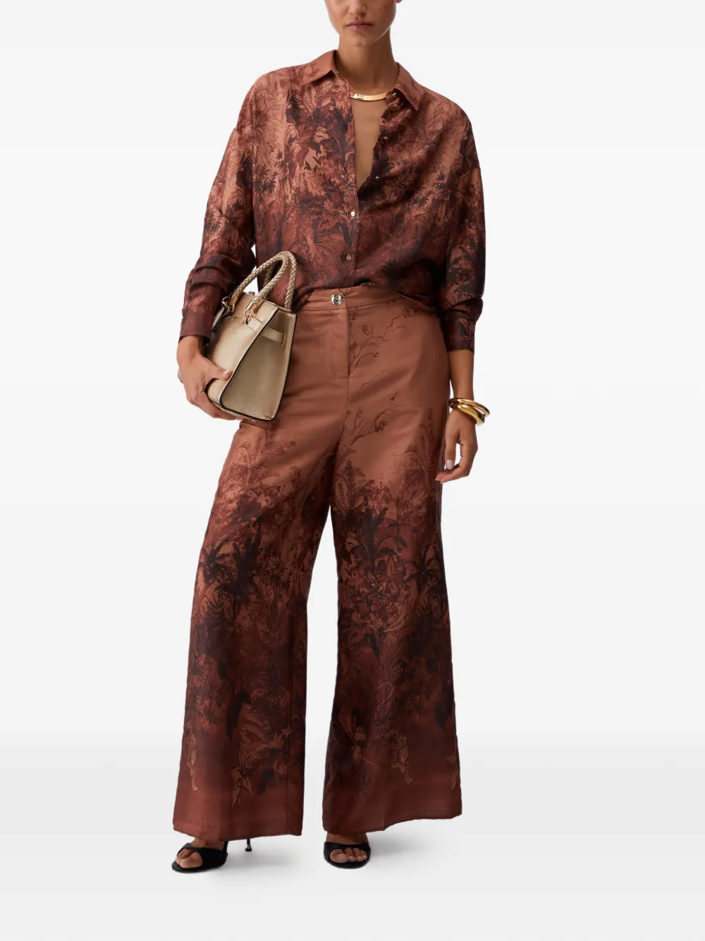  Liu Jo Button-fastening Shirt - Brown 