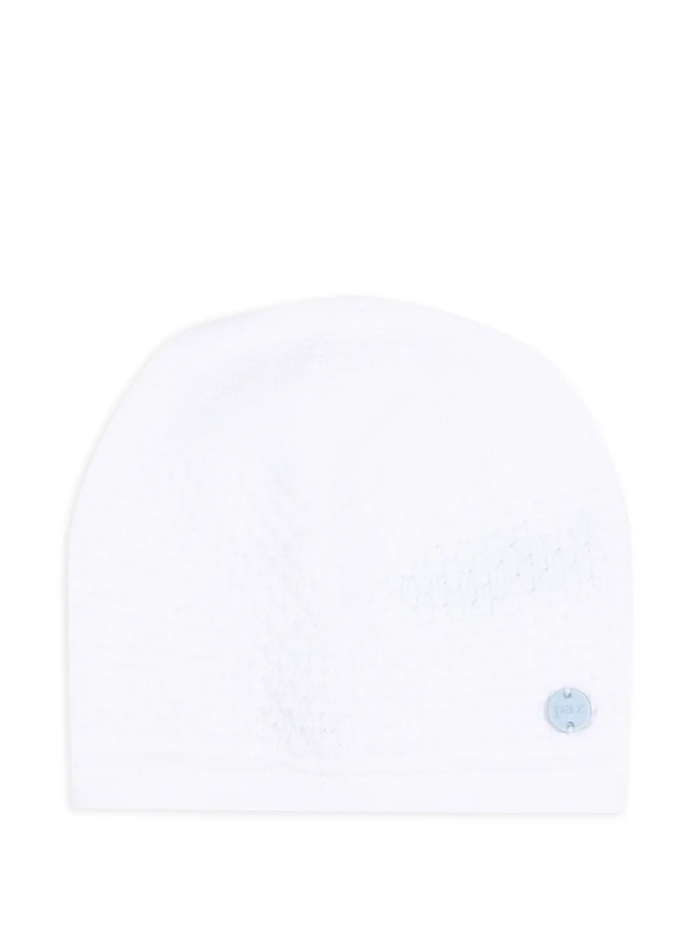 Paz Rodriguez cotton beanie hat - Bianco