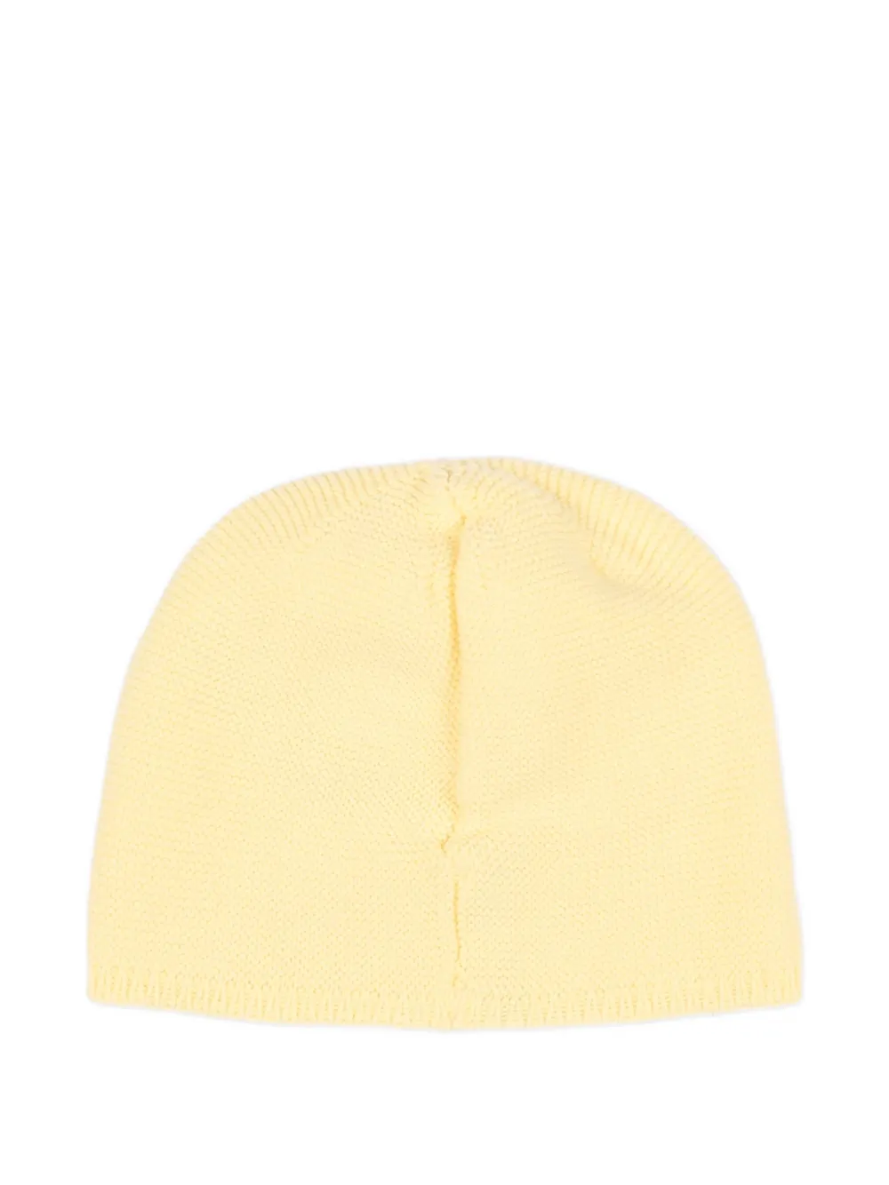 Paz Rodriguez knitted beanie hat - Giallo