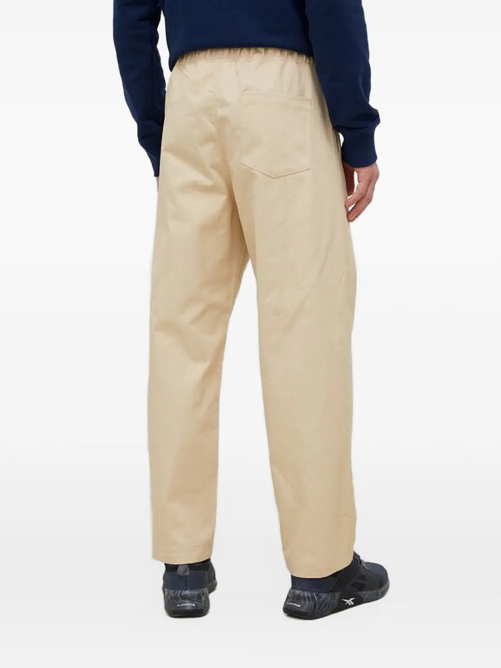 Champion drawstring-waist logo-patch trousers Beige