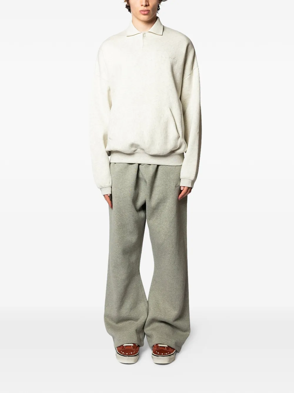 FEAR OF GOD ESSENTIALS sweater met polokraag Beige