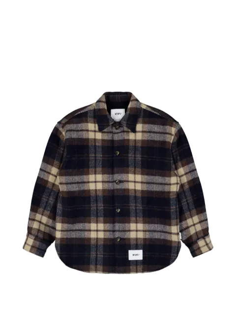 WTAPS WCPO plaid-pattern jacket