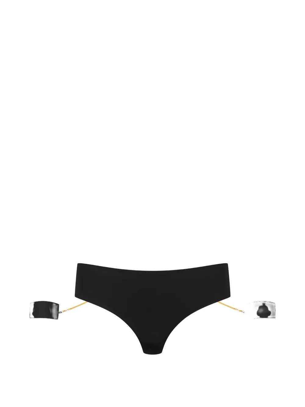 Maison Close chain-cuffs briefs - Nero