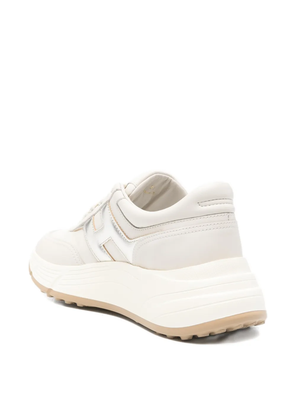 Hogan logo sneakers Beige
