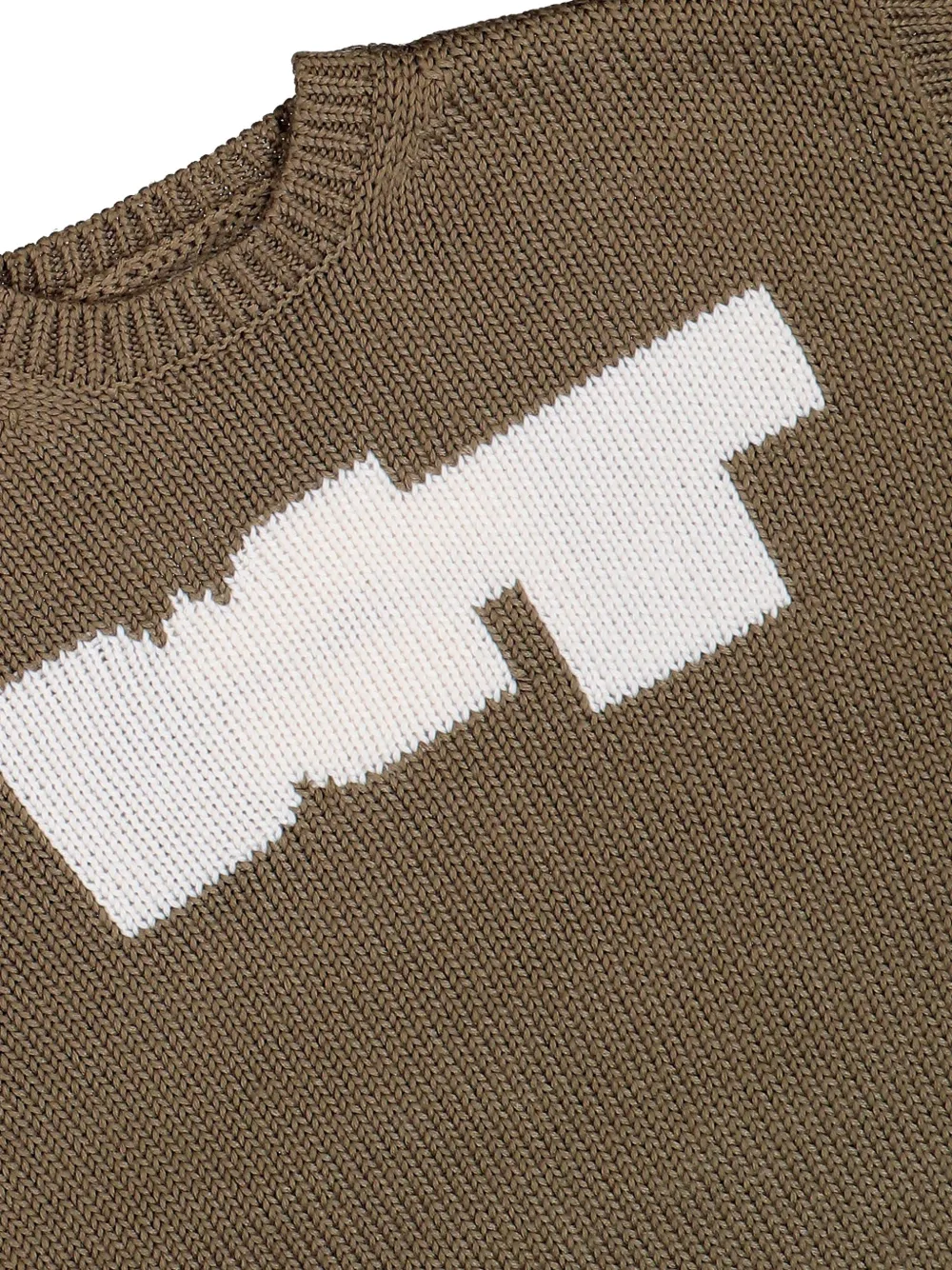  Wtaps Poly Crew-neck Sweater - Brown 