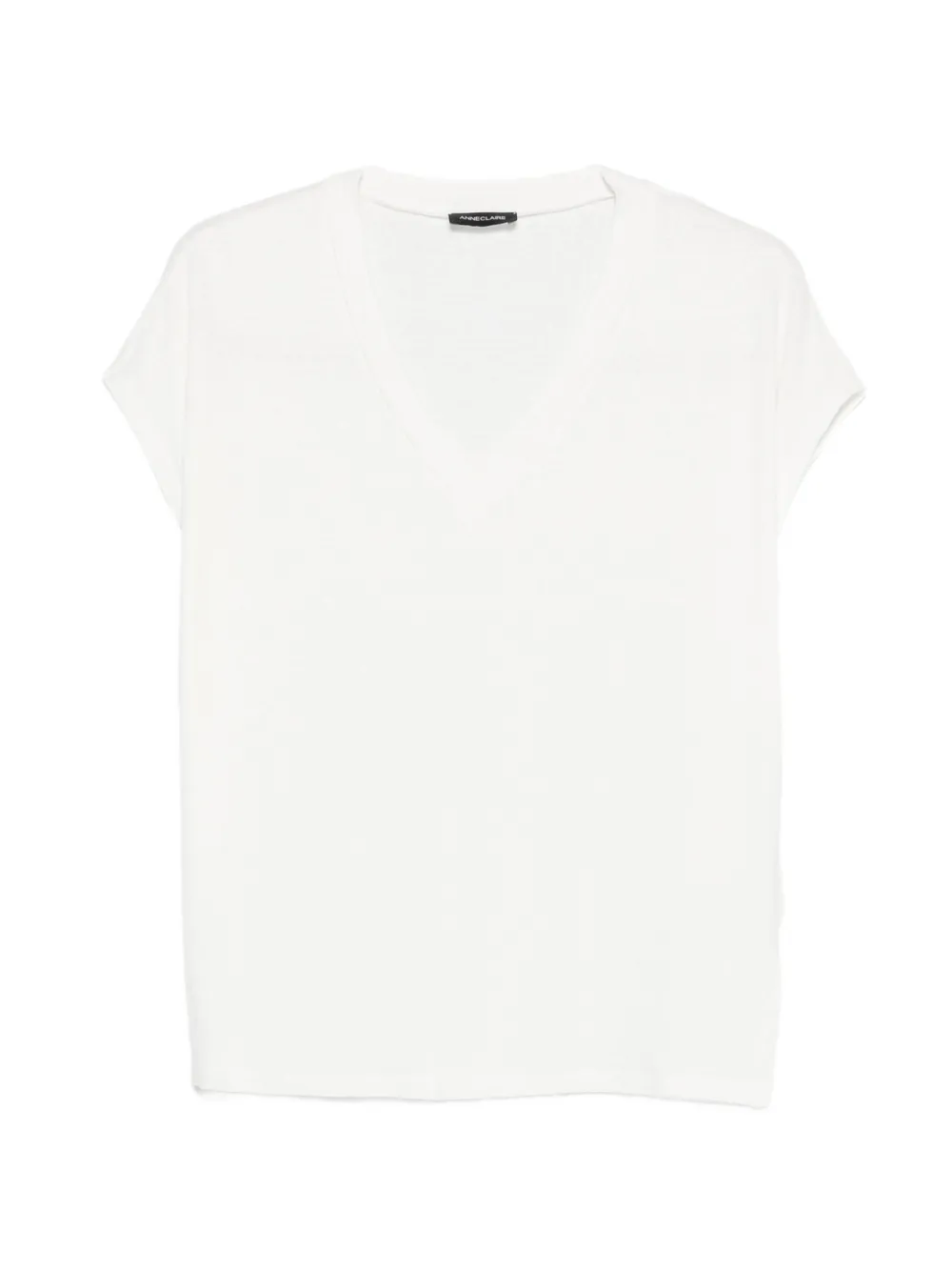 anne claire V-neck T-shirt - Weiß
