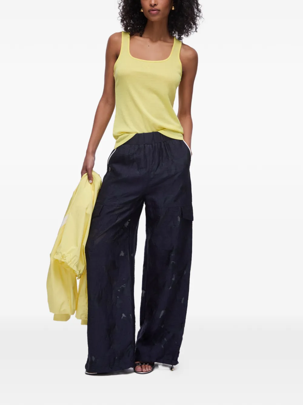 LIU JO Broek met trekkoord Blauw