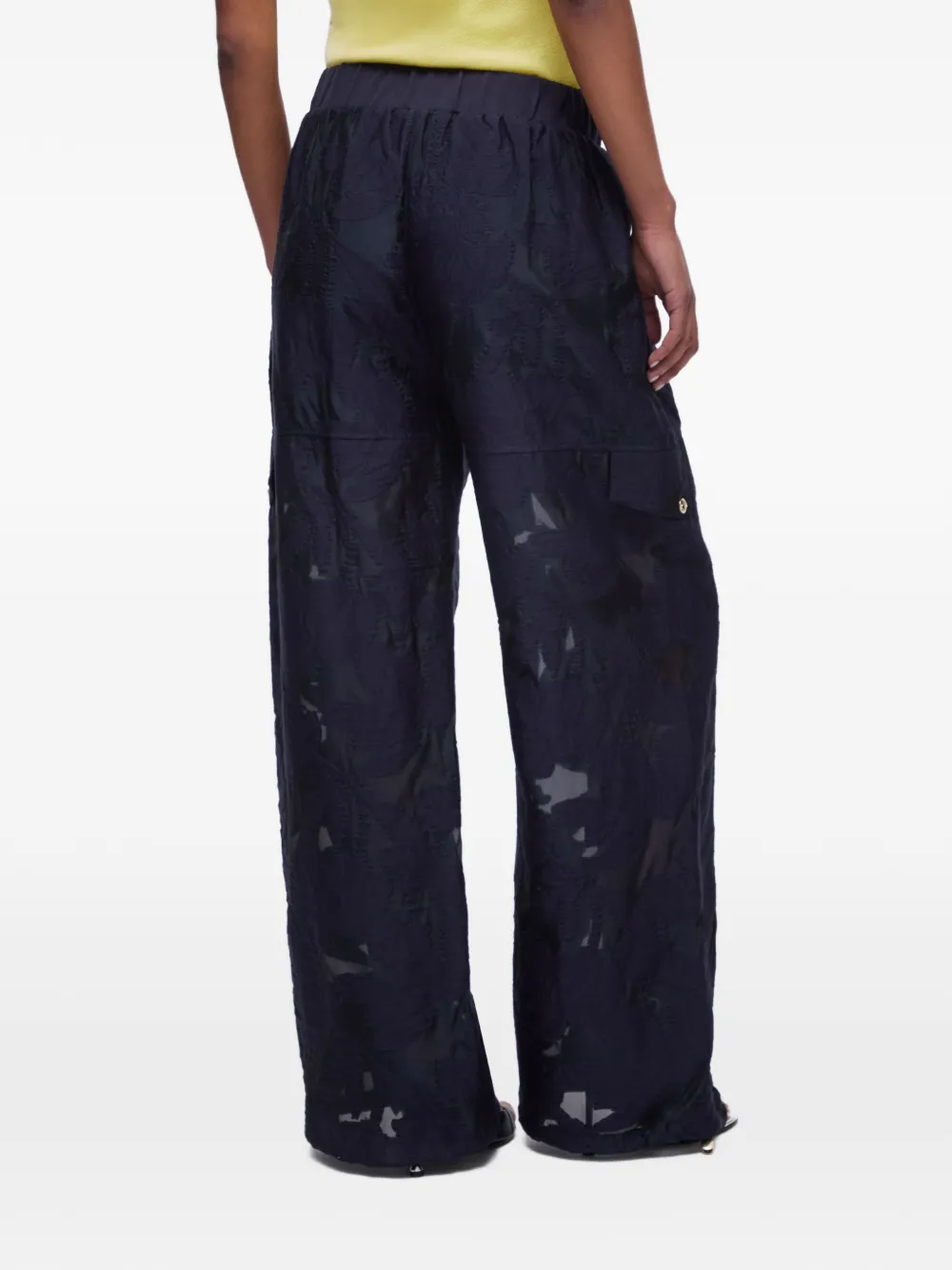 LIU JO Broek met trekkoord Blauw
