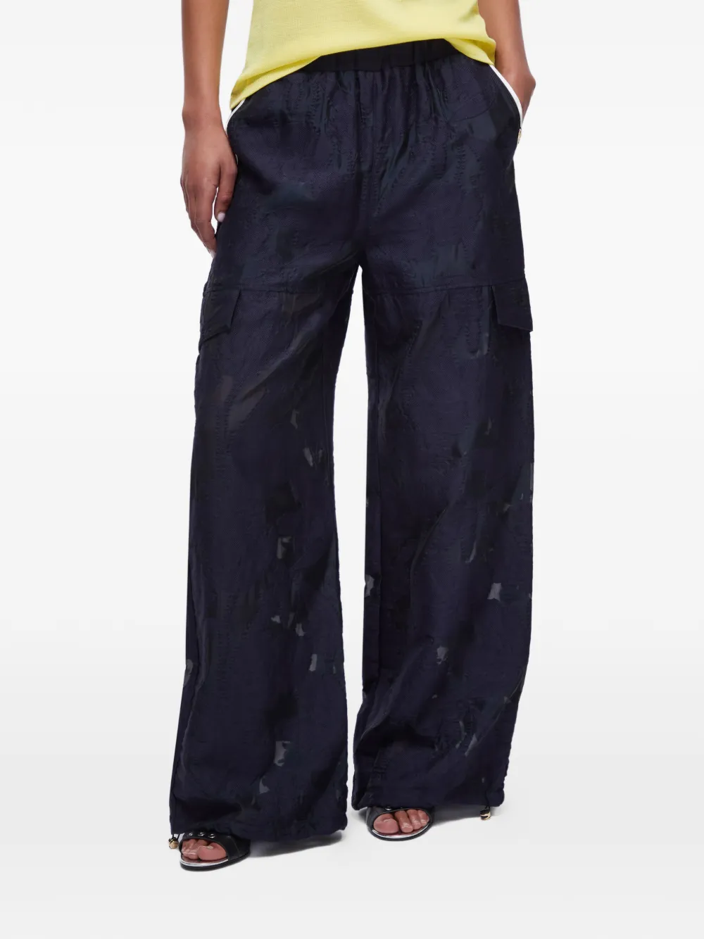LIU JO Broek met trekkoord Blauw