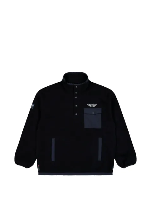 Neighborhood Fleece stand-collar sweater