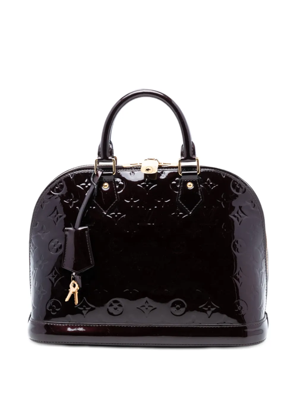 Louis Vuitton Pre-Owned 2013 Monogram Vernis Alma PM handbag - Viola