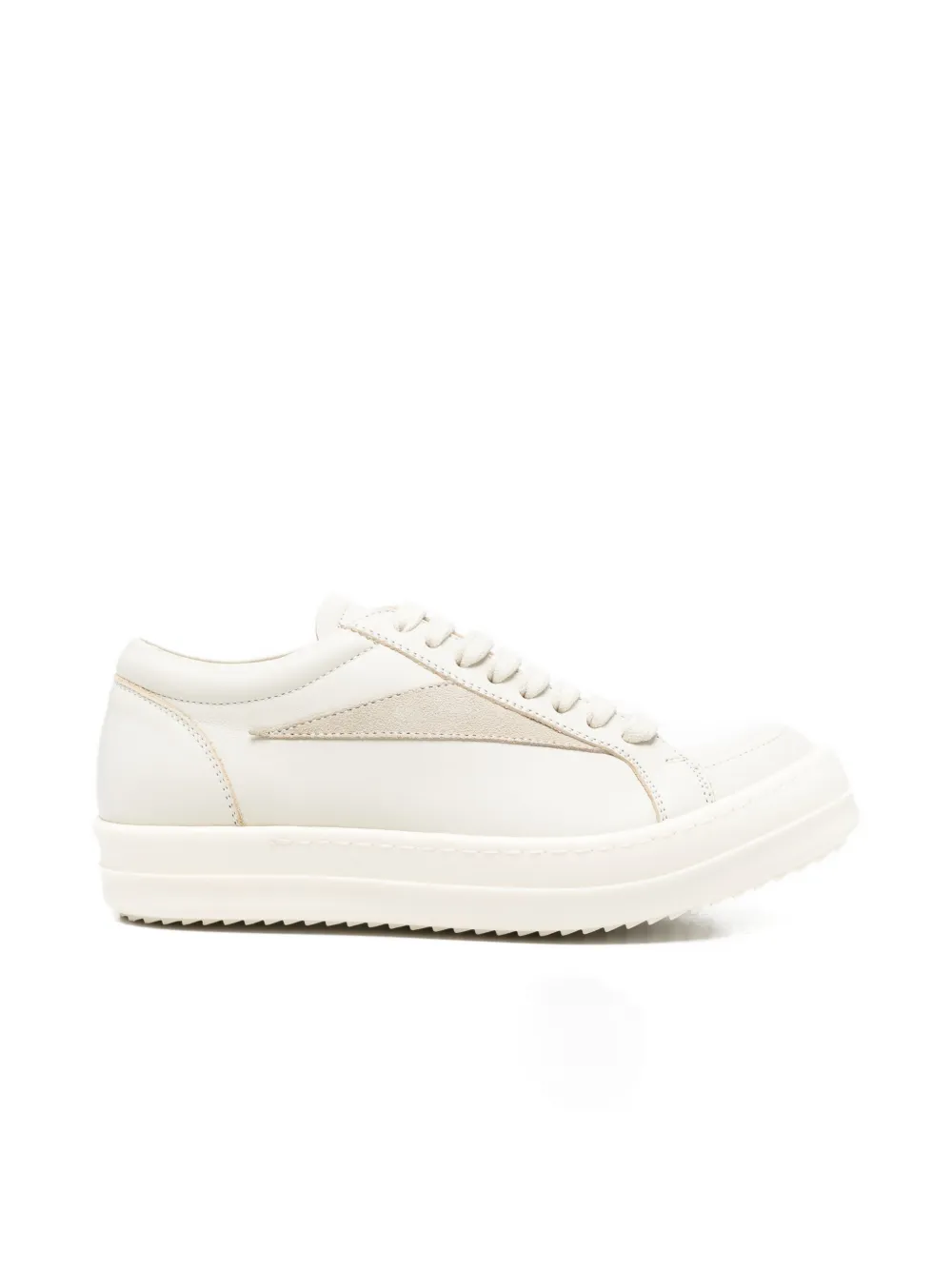 Rick Owens leather sneakers - Toni neutri