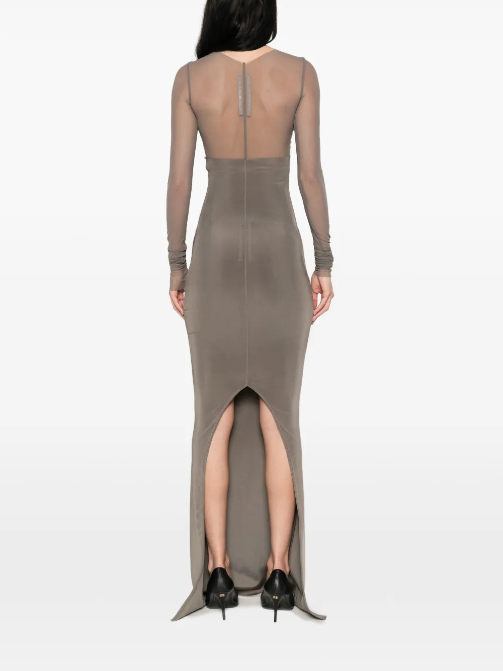 Rick Owens Dirt Coda maxi-rok Grijs