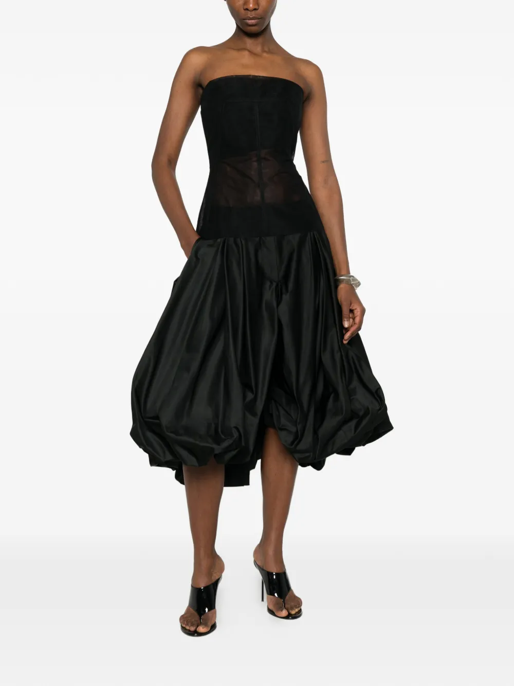 Rick Owens Bustiere top Zwart