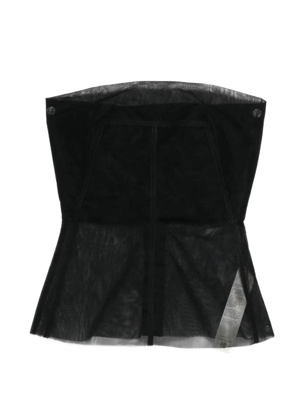 Rick Owens bustier top - Nero