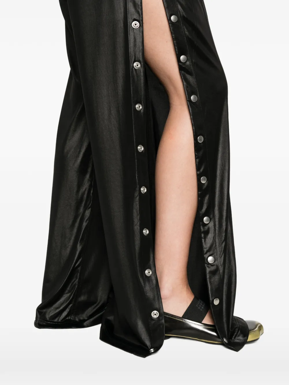 Rick Owens DRKSHDW Pusher broek met wijde pijpen Zwart